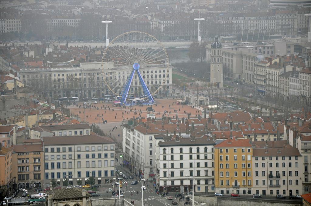 Lyon, vue depuis la Basilique