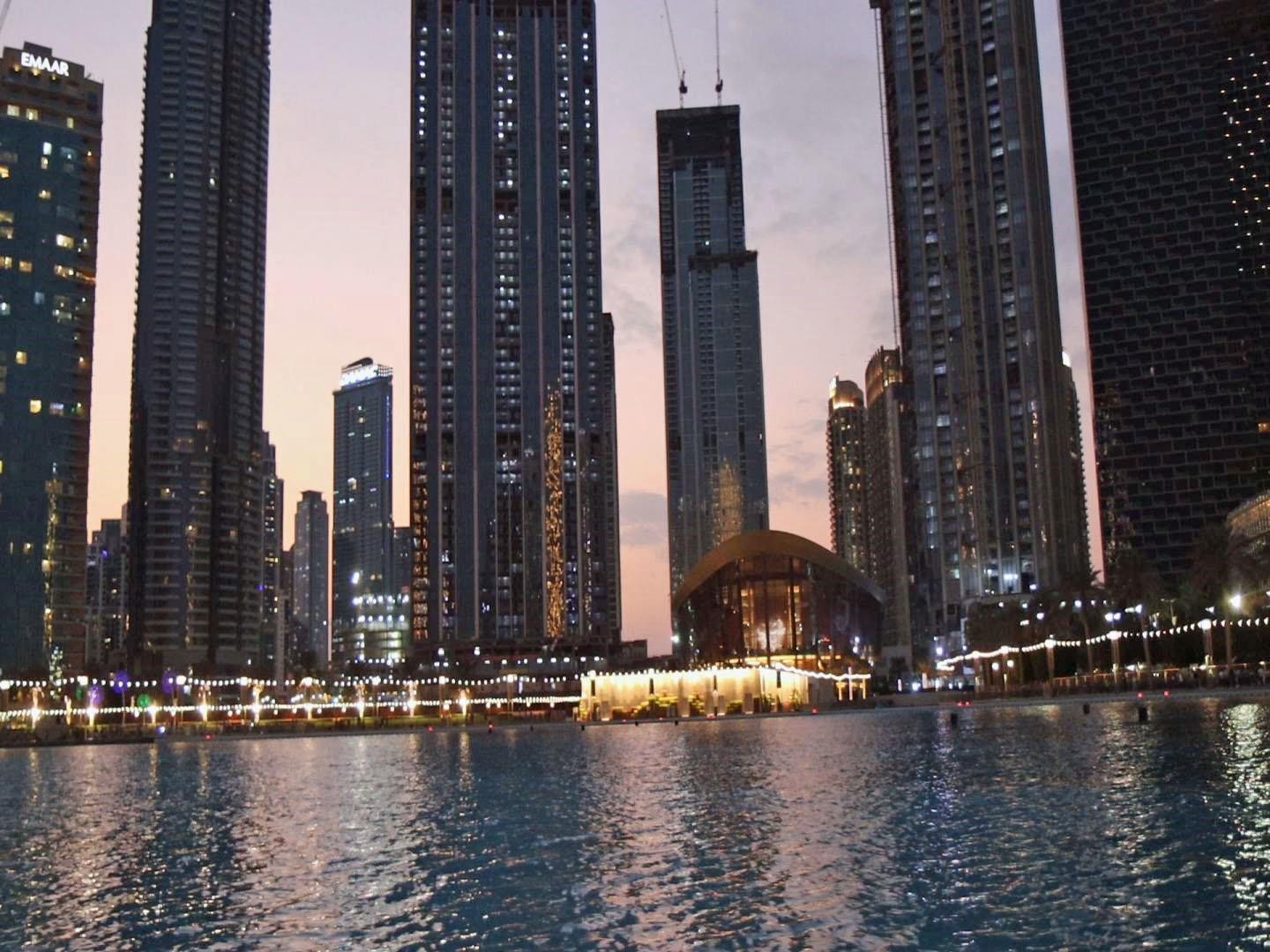 Dubaï - Le lac